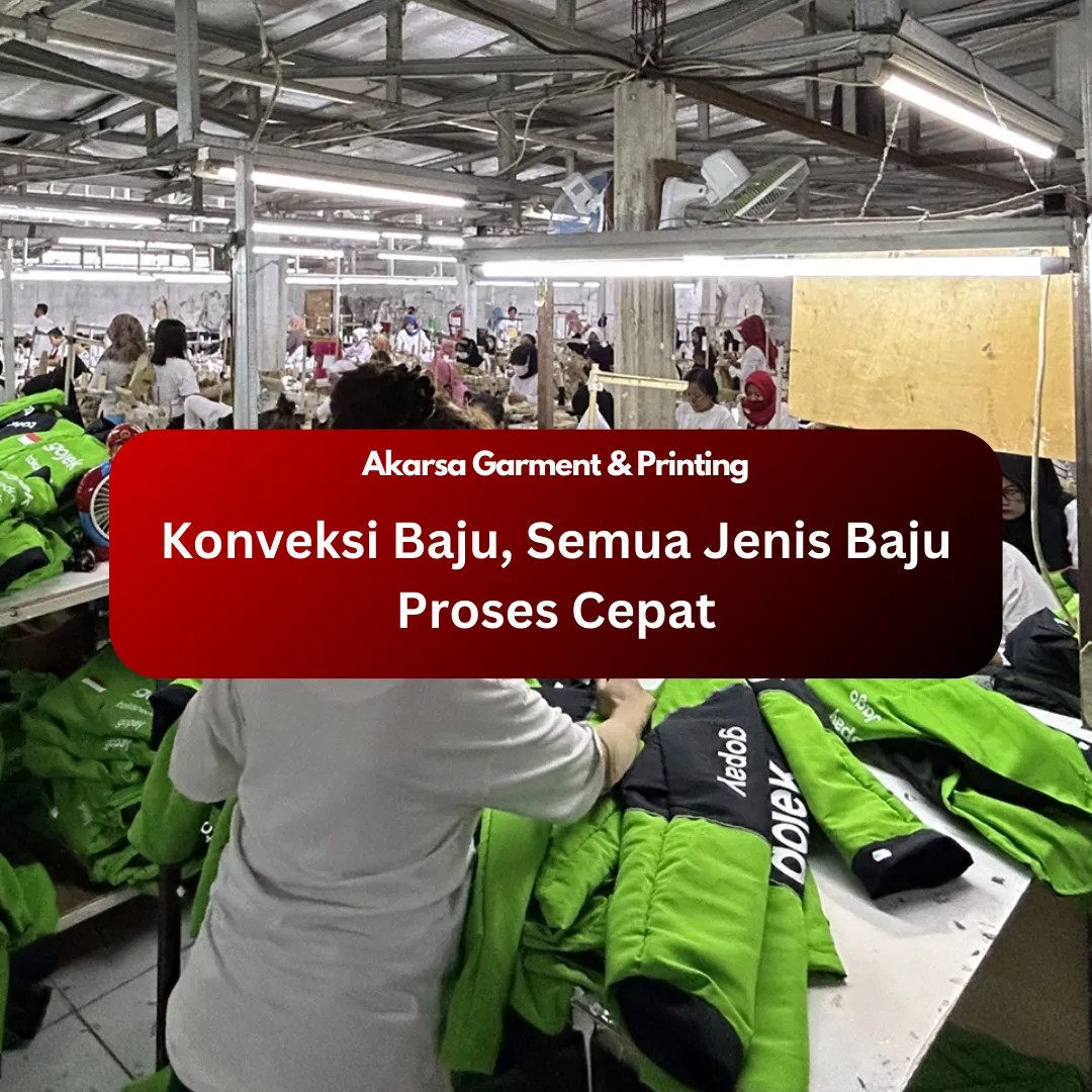 Konveksi Baju, Semua Jenis Baju Proses Cepat