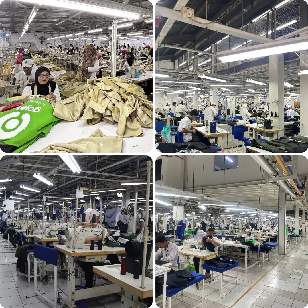 Pabrik Jahit PT akarsa Garment Indonesia