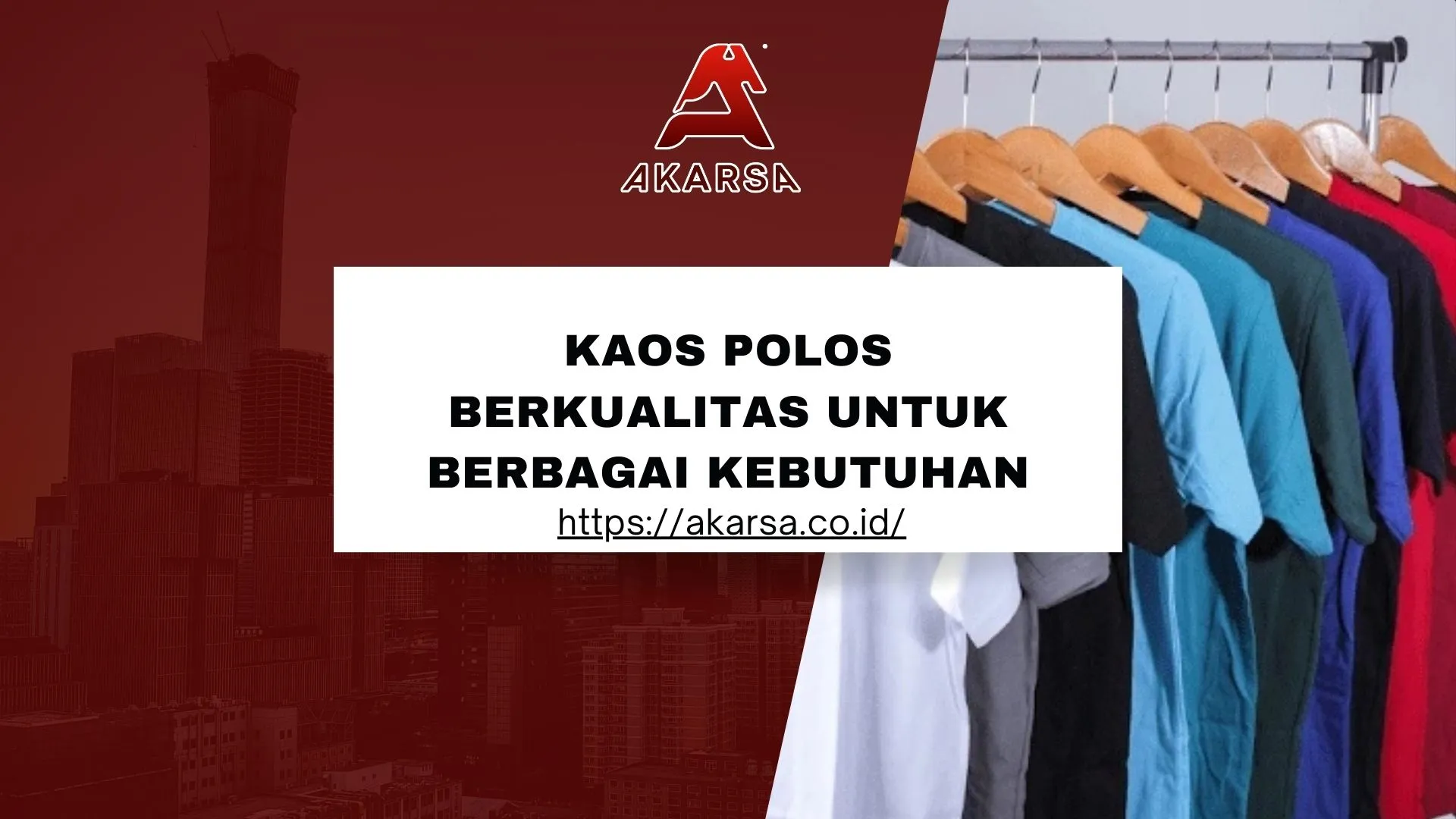 Kaos Polos Berkualitas untuk Berbagai Kebutuhan